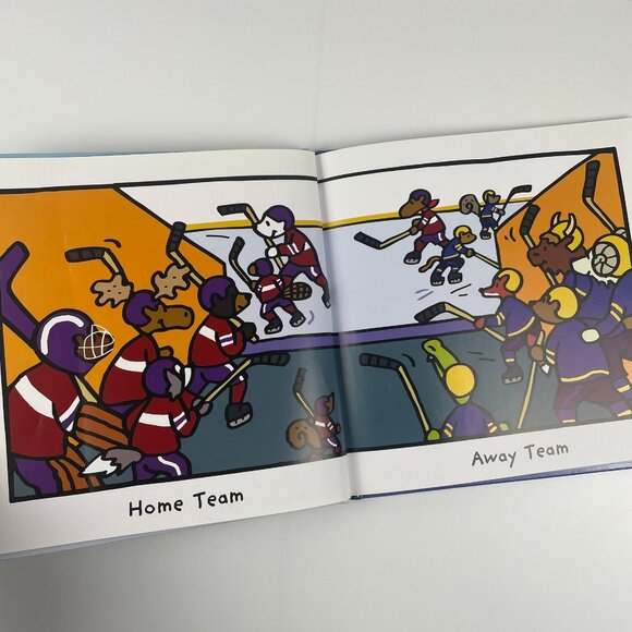 ๐ 4/$20 Hockey Opposites | Kids Books Childrens Books - Picture 3 of 5
